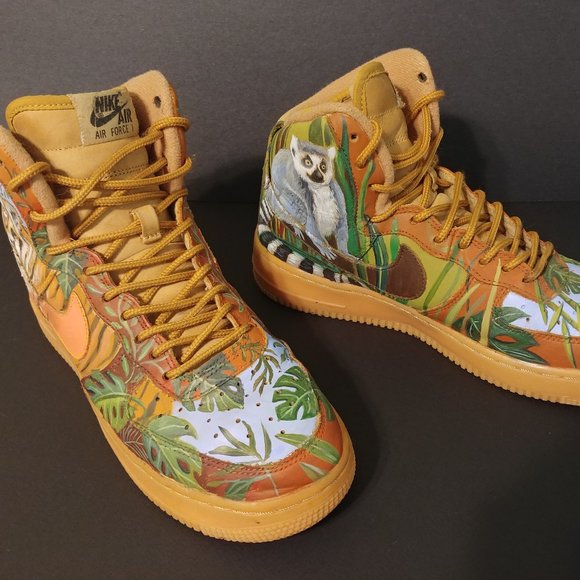 Nike Air Force 1 I have painted for my son - Picture 4 of 5